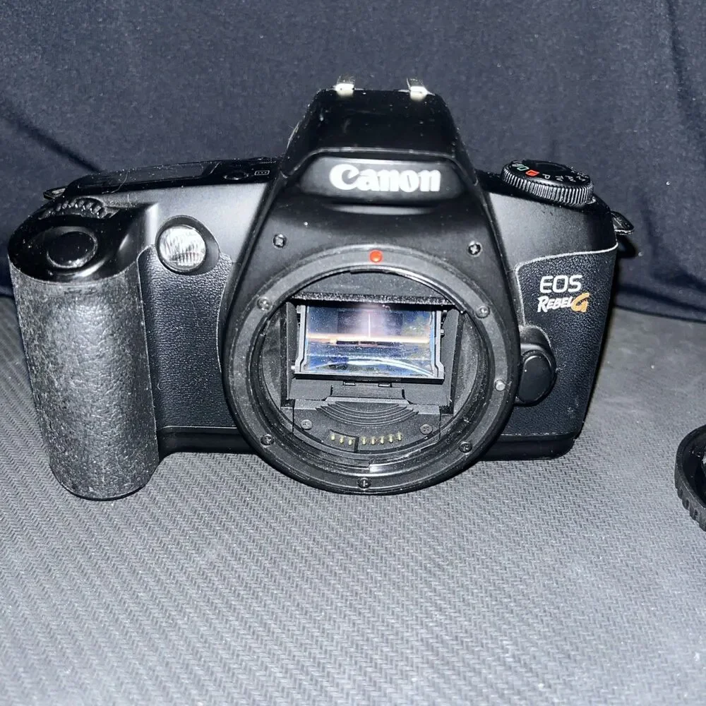 Canon EOS Rebel G 35mm Film SLR Camera Body Only with Cap Tested